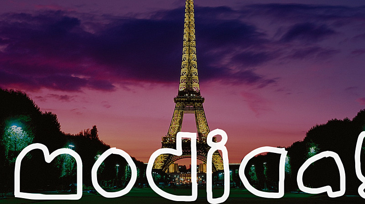modica! Font