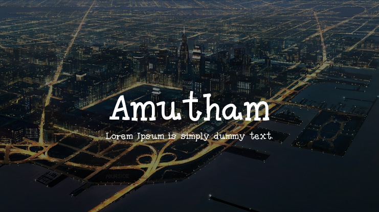 Amutham Font