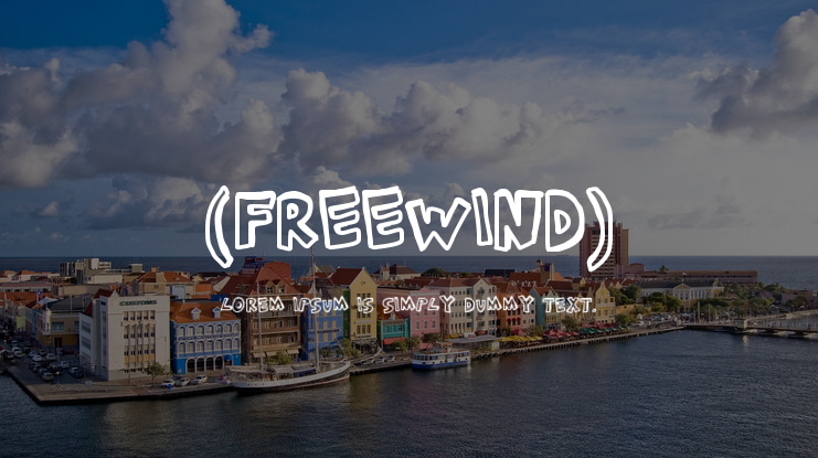 (FREEWIND) Font