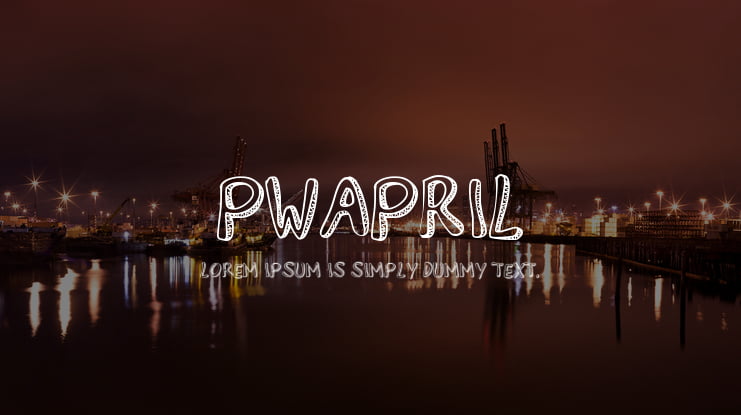 PWApril Font