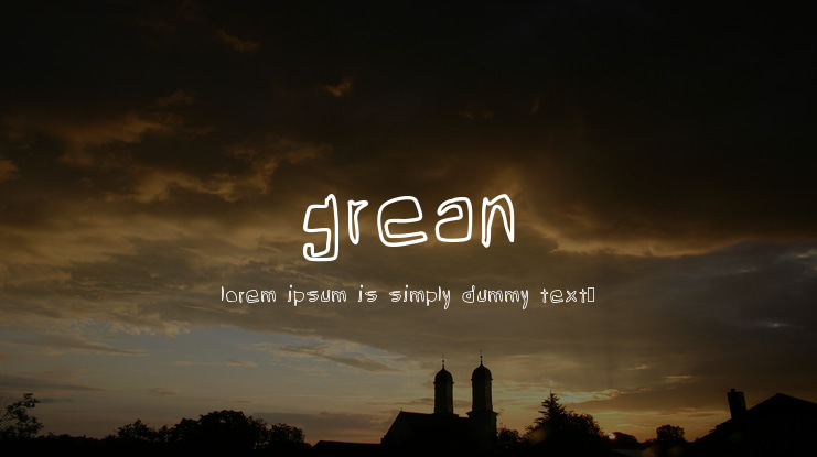 grean Font