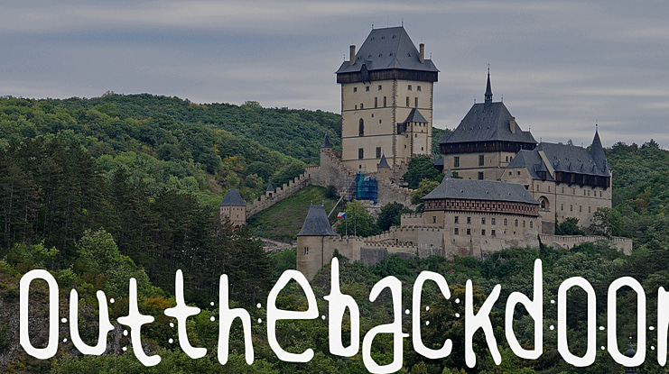 OutTheBackDoor Font