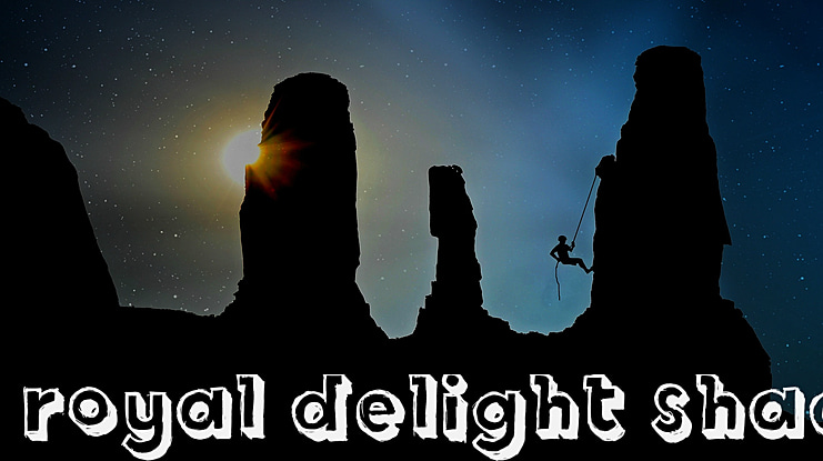 Royal Delight Shad Font Family