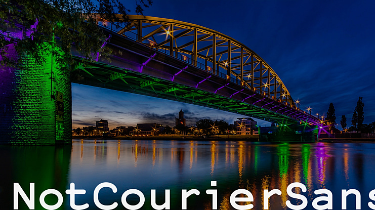 NotCourierSans Font Family