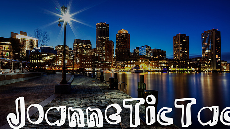 JoanneTicTac Font