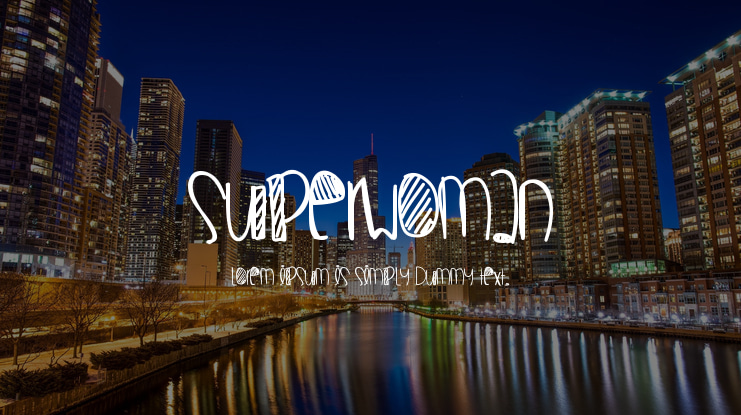 Superwoman Font
