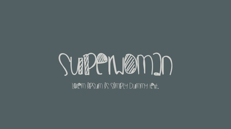 Superwoman Font