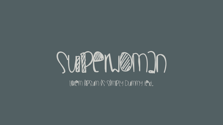 Superwoman Font