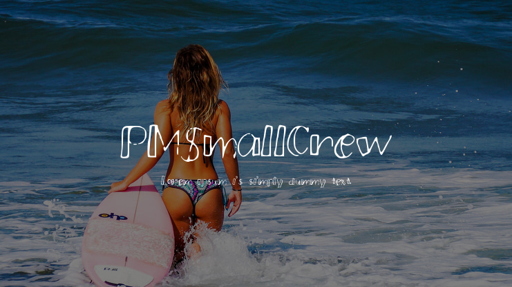 PMSmallCrew Font