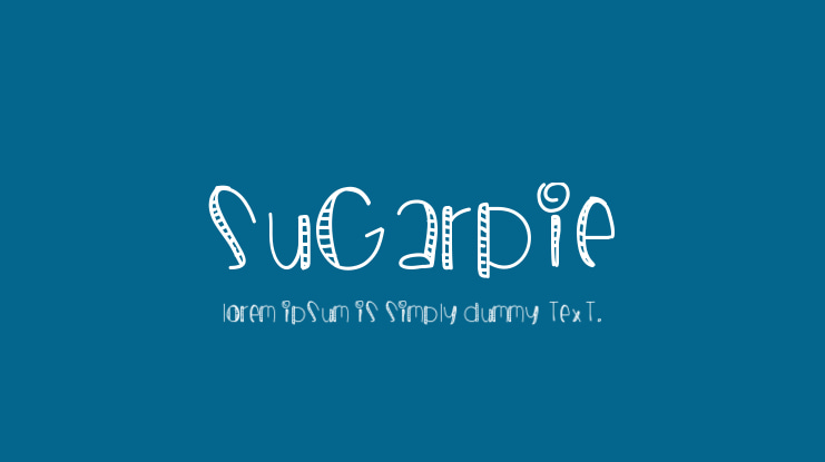 SugarPie Font