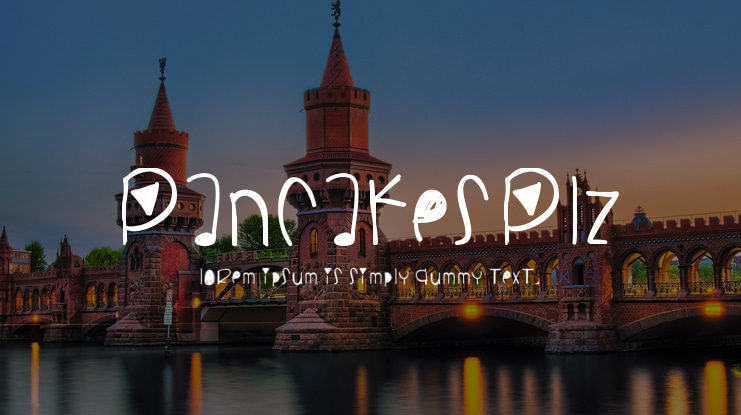 PancakesPlz Font