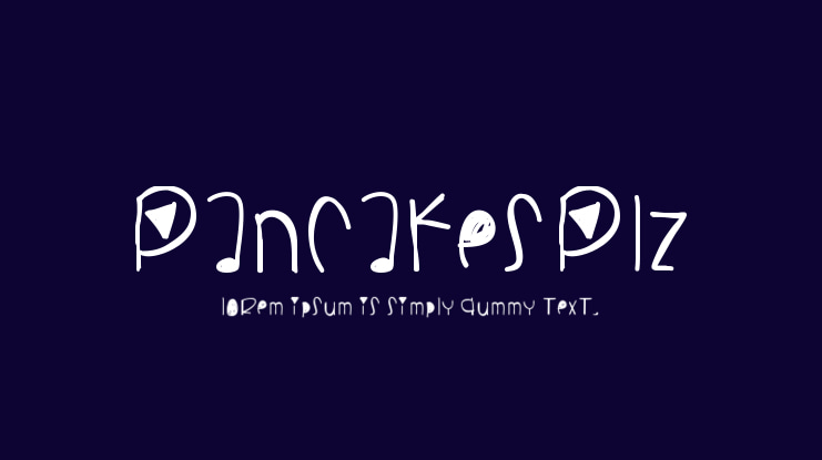 PancakesPlz Font