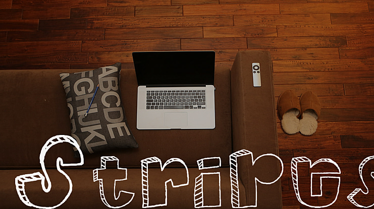Stripes Font