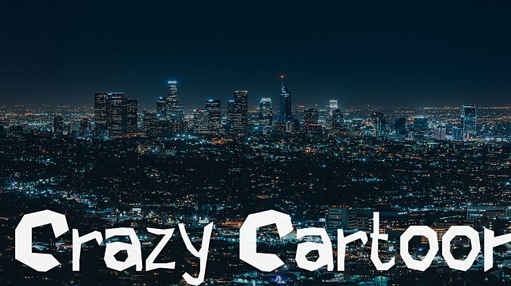 Crazy Cartoon Font