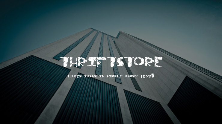 ThriftStore Font
