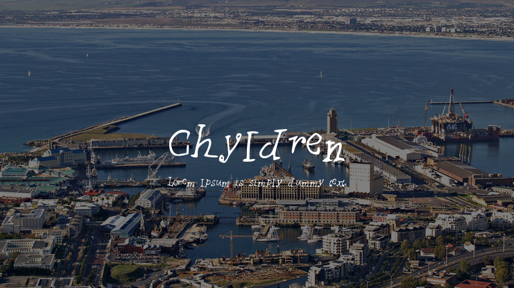 Chyldren Font