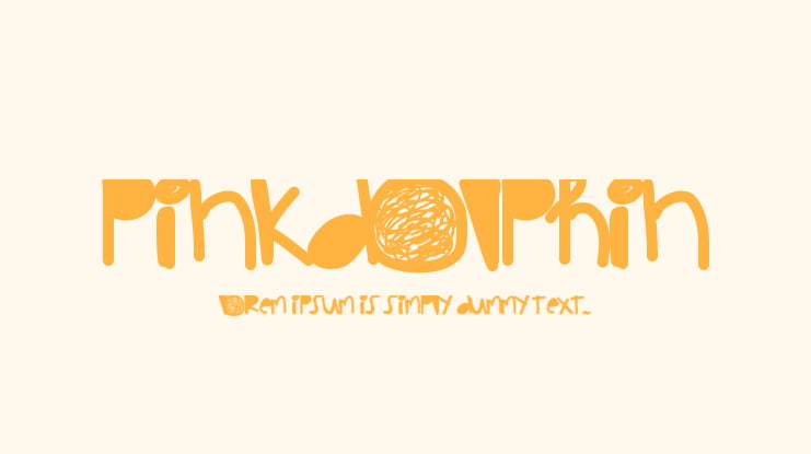 PinkDolphin Font