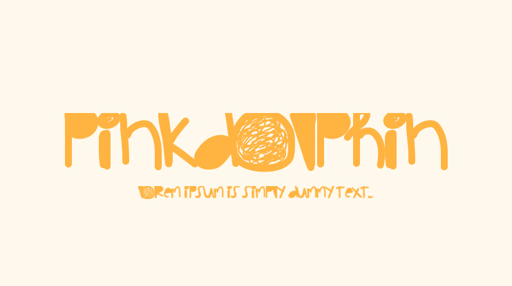 PinkDolphin Font
