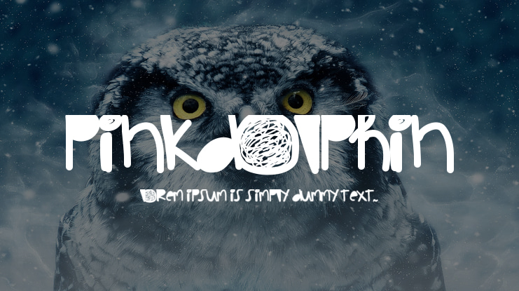 PinkDolphin Font