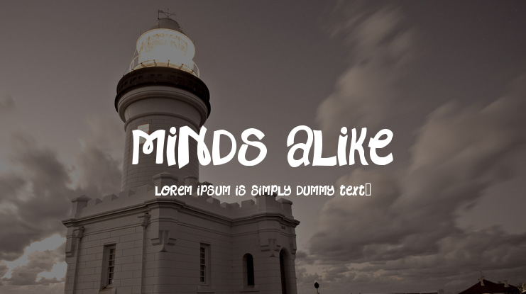 Minds Alike Font