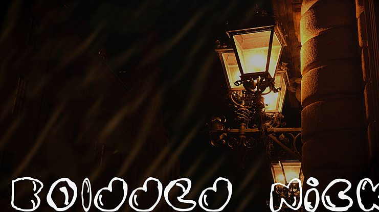 Boldded Nick Font