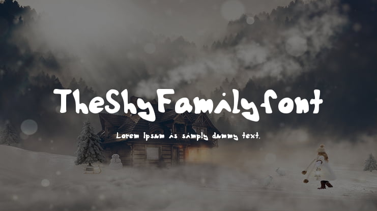 TheShyFamilyfont Font Family