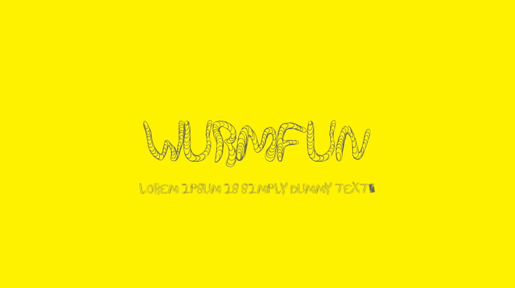 WurmFun Font