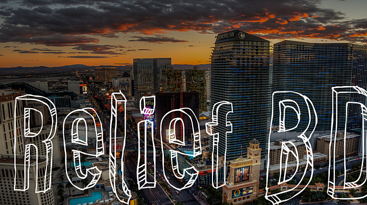 Relief BD Font