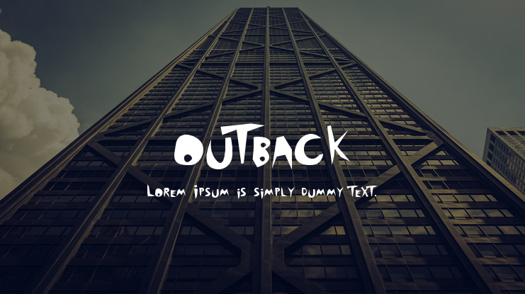 outback Font Family