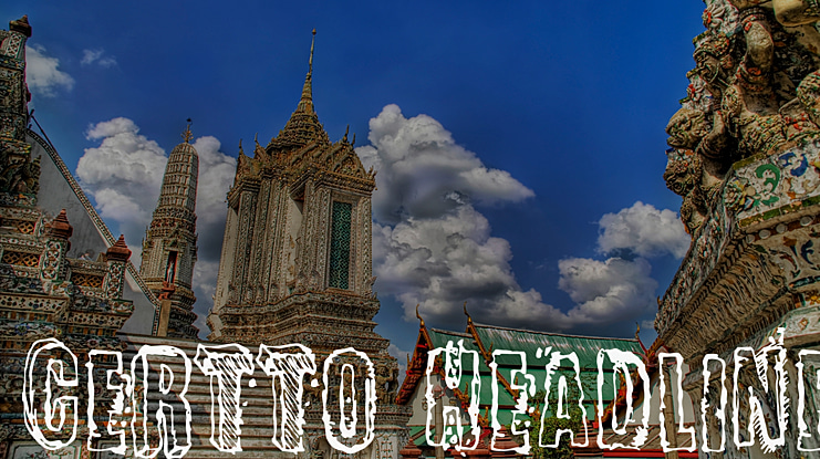 Certto Headline Font