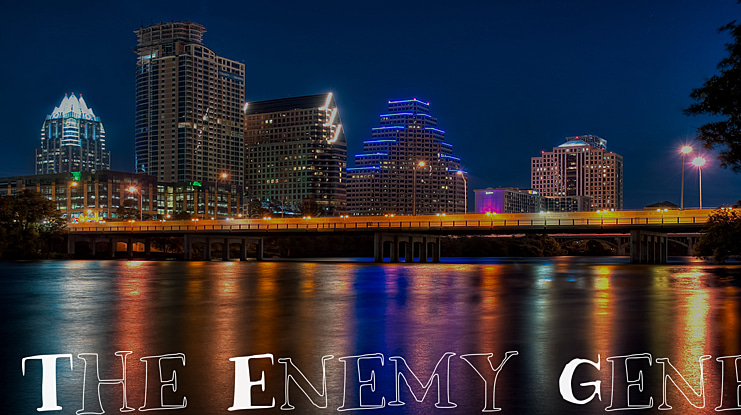 The Enemy Gene Font