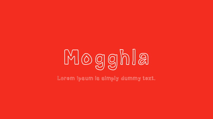 Mogghla Font