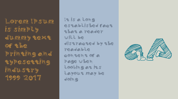 Skinny Jeans Doodles Font