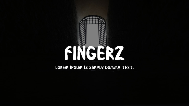 Fingerz Font