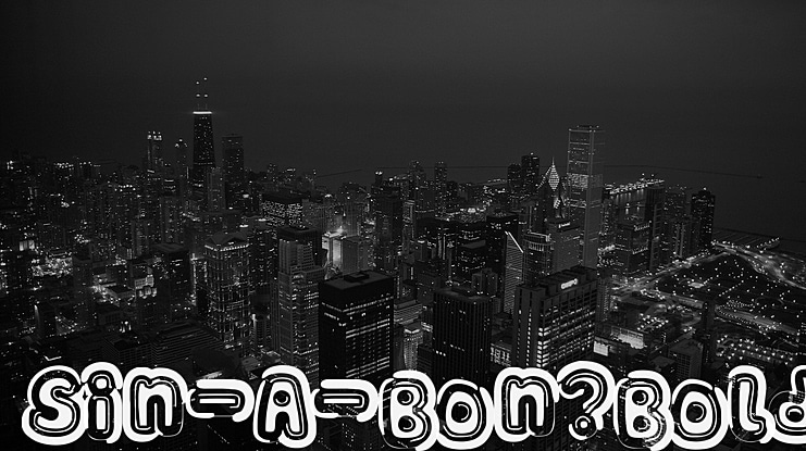 Sin-A-Bon Font Family