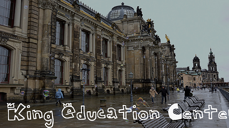 King Education Center Font