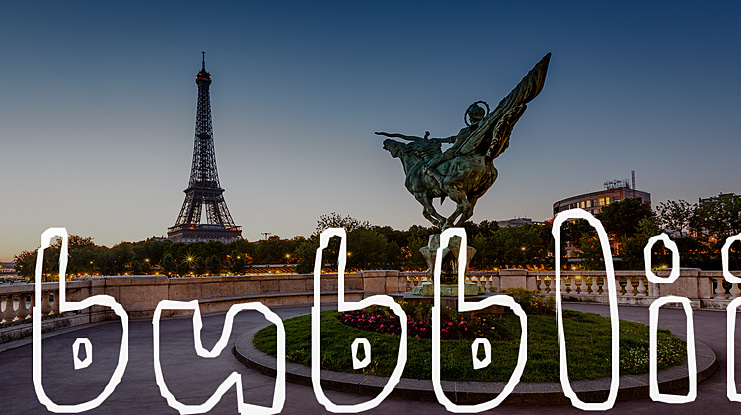 bubblii Font
