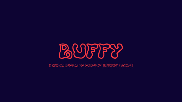 buffy Font
