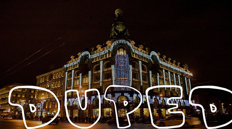 Duped Font