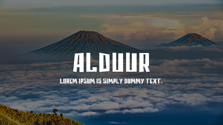 Alduur Font