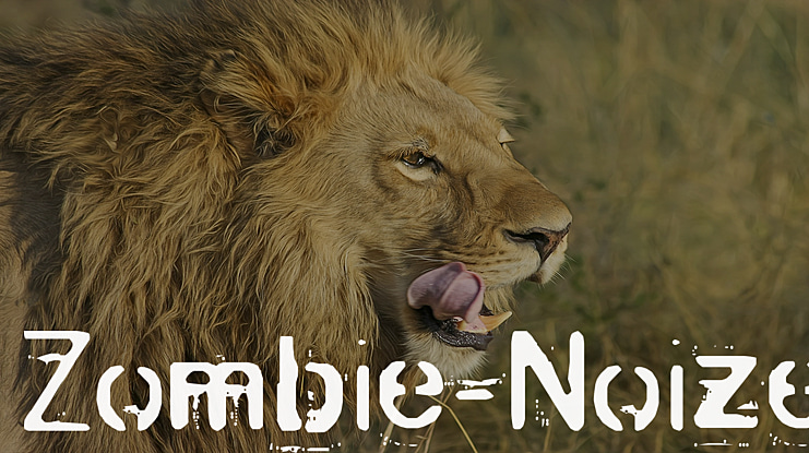 Zombie-Noize Font