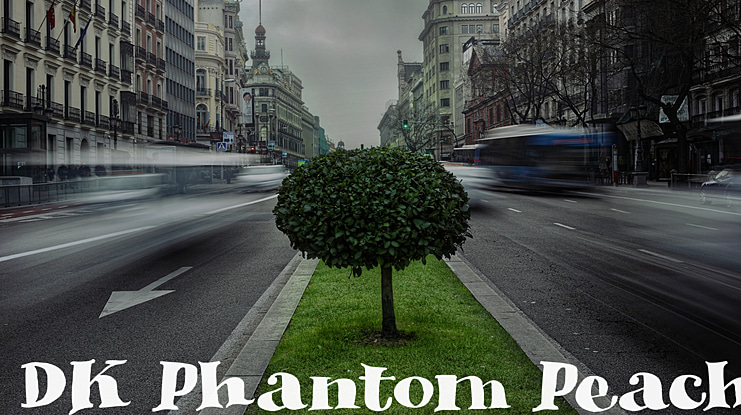 DK Phantom Peach Font