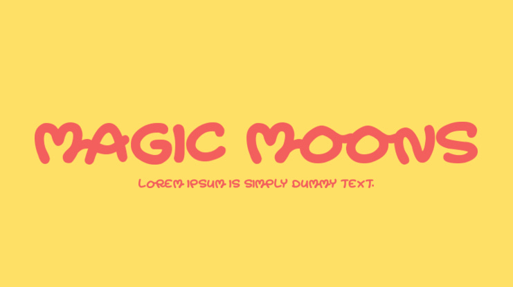 Magic Moons Font
