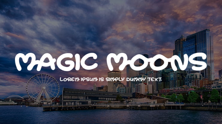 Magic Moons Font