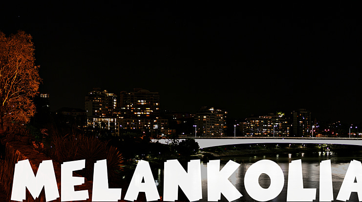 MELANKOLIA Font
