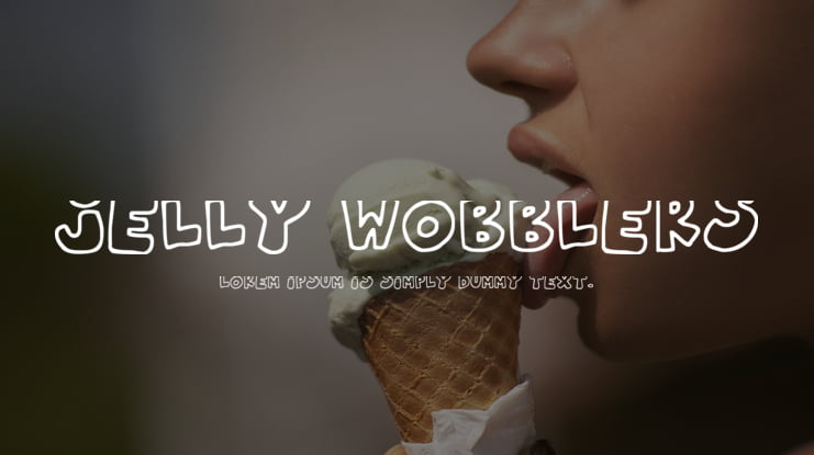 Jelly Wobblers Font