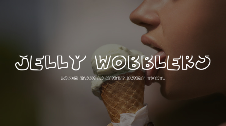Jelly Wobblers Font