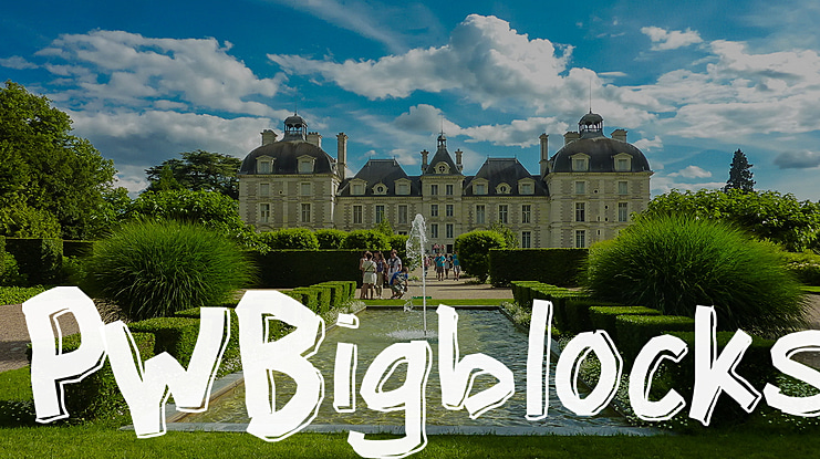 PWBigblocks Font