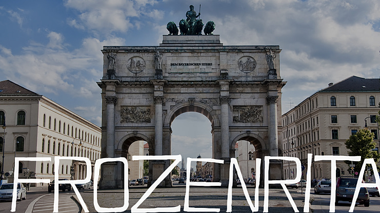 FrozenRita Font