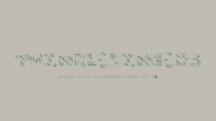 TwinkleFingers Font
